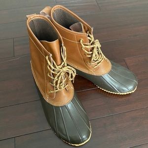 Men’s waterproof leather boots
